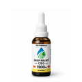 1500 mg Deep Relief Pet Formula in an amber glass dropper bottle

