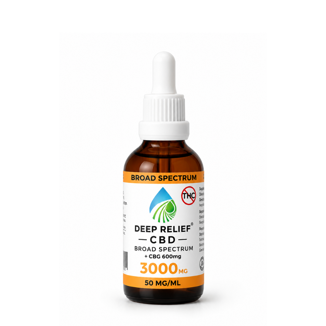 DR Broad Spectrum Tinctures, Zero THC Guaranteed!